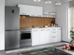 Set Mobila Bucatarie Mina Pure 260 Alb C55 - imagine 3