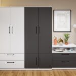 Dulap Benjamin Gri / Alb – C164/03