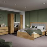 Set Mobila Dormitor Beverley cu oglinda