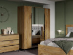 Set Mobila Dormitor Beverley cu oglinda - imagine 4