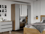 Set Mobila Dormitor Toronto cu oglinda - imagine 5