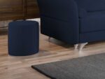Taburet Smart Tapitat Albastru - imagine 2