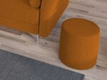 Taburet Smart Tapitat Portocaliu - imagine 2