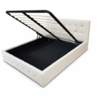 Pat tapitat cu piele ecologica