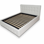 Pat tapitat cu piele ecologica 140 x 200