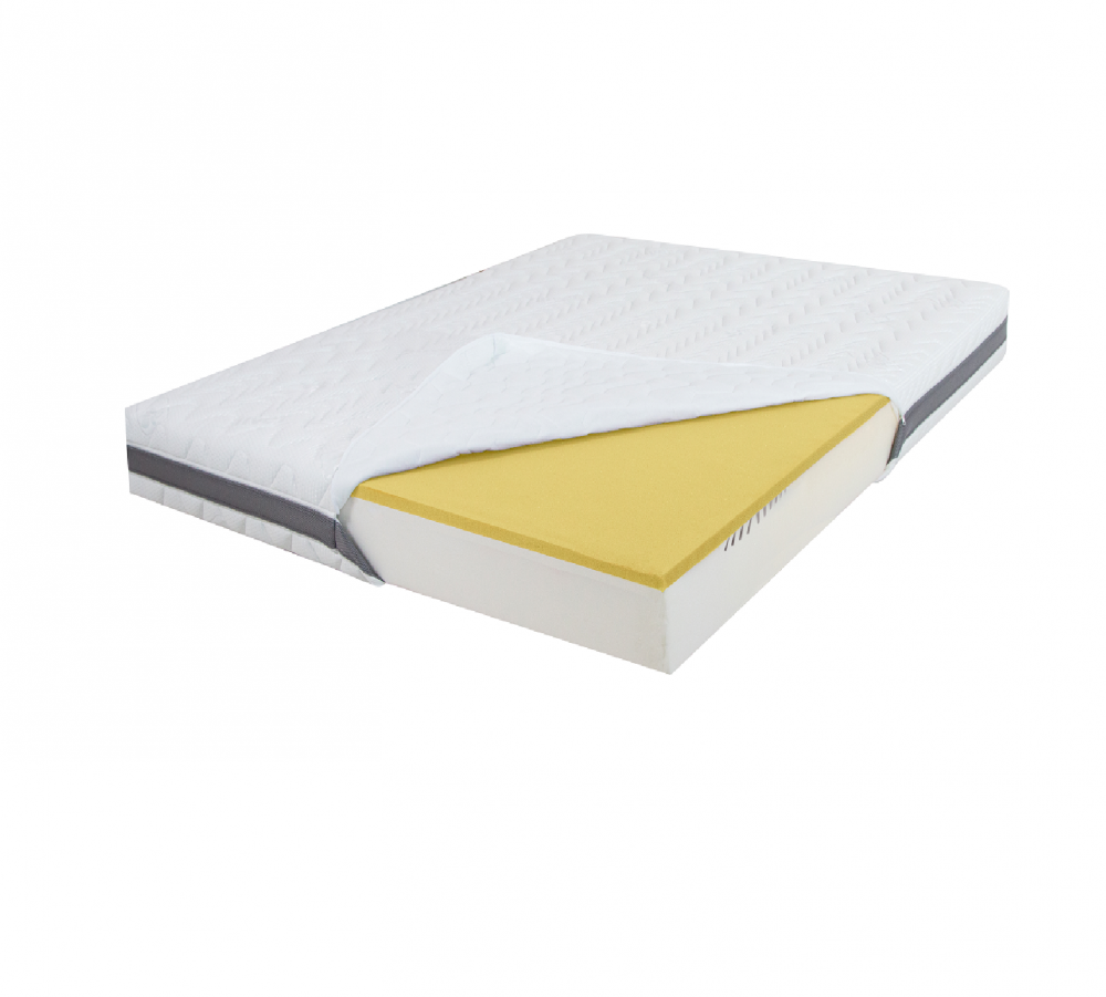 Saltea de Pat Ortopedica din Spuma cu Memorie 180 x 190 - Memory 15+5+1
