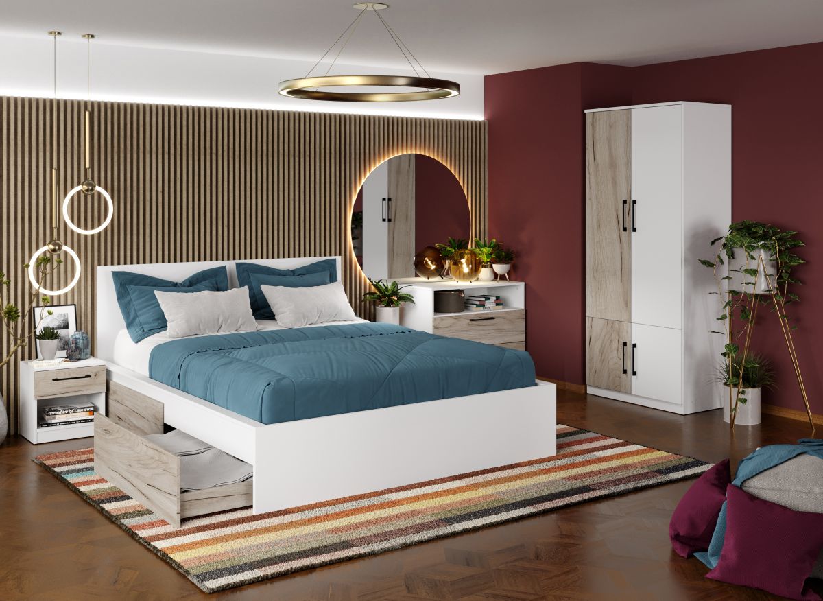 Modele Mobila Dormitor Ieftina cu Saltea Inclusa