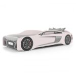 Pat pentru copii masina ULTRA ECO RED