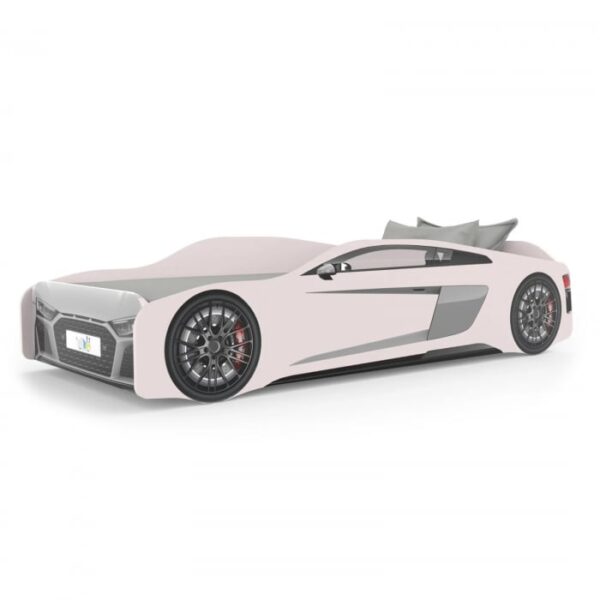 Pat pentru copii masina ULTRA ECO RED