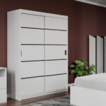 Dressing / Dulap dormitor Alb 138 - Elis