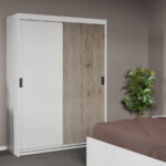 Dressing / Dulap dormitor San Remo cu Alb 138 - Karin