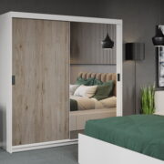 Dressing / Dulap dormitor San Remo cu Oglinda 184 - Karin