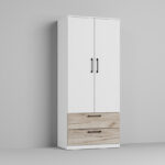 Dulap Provence - 83 cm cu uși albe - D1