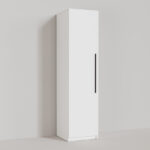 Dulap alb dormitor - 51 cm - Timber