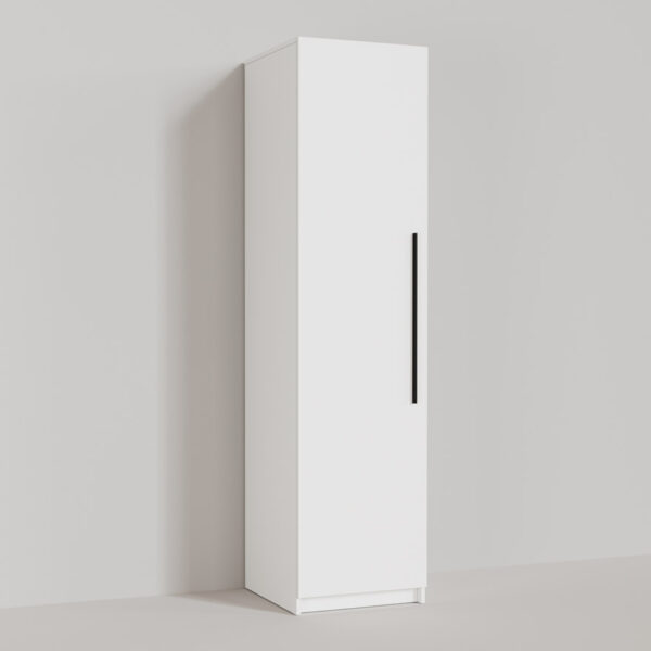 Dulap alb dormitor - 51 cm - Timber