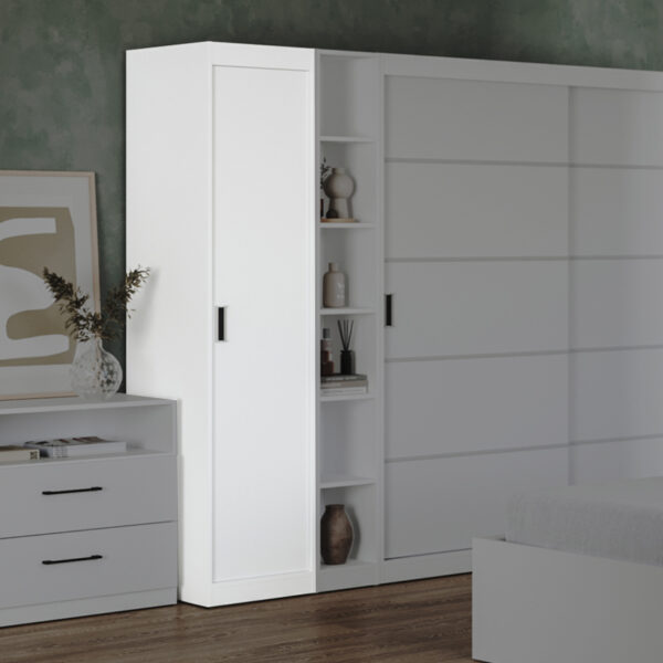 Dulap cu o usa dormitor - Blanco