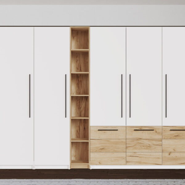Dulap dormitor - 281 cm - Timber