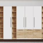 Dulap dormitor - 286 cm - Timber