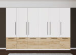 Dulap dormitor - 302 cm - Timber