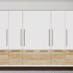 Dulap dormitor - 302 cm - Timber