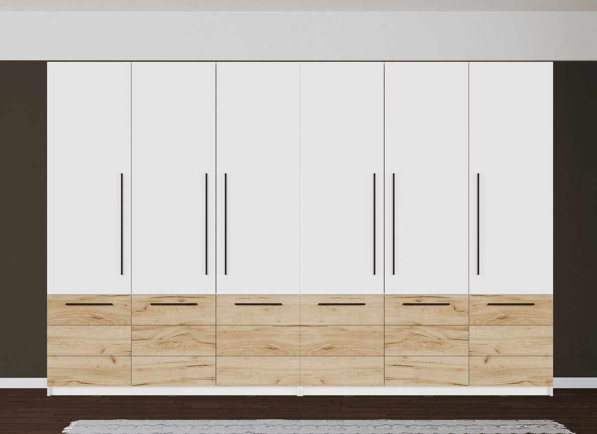 Dulap dormitor - 302 cm - Timber Dulap dormitor - 302 cm - Timber