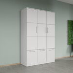 Dulap dormitor Alb 3U - Acapulco