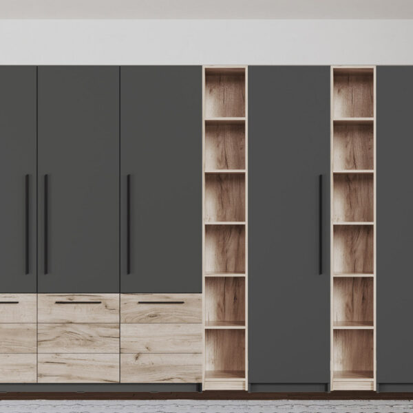 Dulap gri - 309 cm - Novo - 3