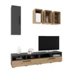 Antracit/Stejar Artisan