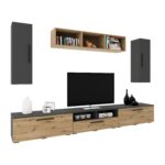 Antracit/Stejar Artisan