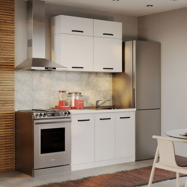 Mobila Bucatarie Fog Alba - 11 - 120 cm
