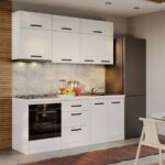 Mobila Bucatarie Fog Alba - 12 - 200 cm