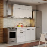 Mobila Bucatarie Fog Alba - 14 - 140 cm