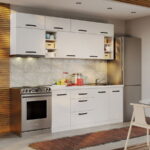 Mobila Bucatarie Fog Alba - 16 - 240 cm