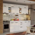 Mobila Bucatarie Fog Alba - 22 - 280 cm