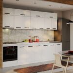 Mobila Bucatarie Fog Alba - 24 - 300 cm