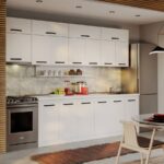 Mobila Bucatarie Fog Alba - 25 - 300 cm