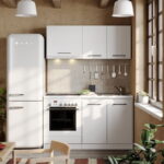 Mobila Bucatarie Rita Alba - 1 - 140 cm