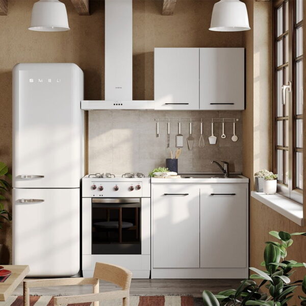 Mobila Bucatarie Rita Alba - 2 - 80 cm