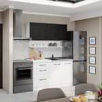 Mobila Bucatarie Rita Ferrara+Alb - 18 - 140cm