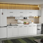 Mobila Bucatarie alba Sofi - 11 - 300 cm