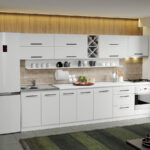 Mobila Bucatarie alba Sofi - 13 - 330 cm