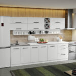 Mobila Bucatarie alba Sofi - 15 - 270 cm