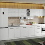 Mobila Bucatarie alba Sofi - 16 - 310 cm