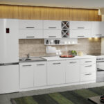 Mobila Bucatarie alba Sofi - 17 - 310 cm