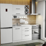 Mobila Bucatarie alba Sofi - 25 - 110 cm