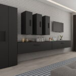 Set Mobilier Living Gri Antracit Remy-C06