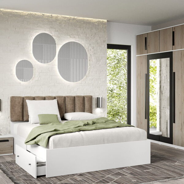 Set dormitor San Remo fara comoda - Dallas - C11