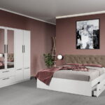Set dormitor complet Alb - Madrid - C43
