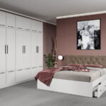 Set dormitor complet Alb - Madrid - C61