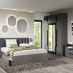 Set dormitor complet Gri - Dallas - C13